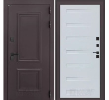 Входная дверь Полярис лайт 14 - Дуб кантри белый горизонт