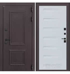 Входная дверь Полярис лайт 14 - Дуб кантри белый горизонт