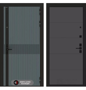 Входная дверь ISSIDA 13 - Графит софт