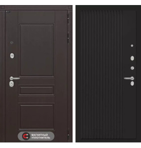 Входная дверь Мегаполис 29 - Черный кварц