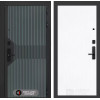Входная дверь Смартлаб 07 - Белое дерево | Фрезерованная МДФ панель 10 мм, цвет 