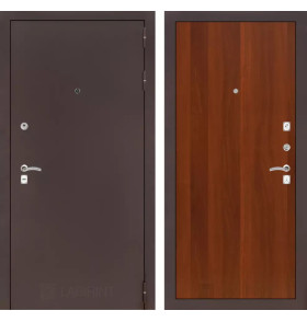 Входная дверь CLASSIC антик медный 05 - Итальянский орех