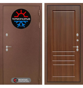 Входная дверь Термо Магнит 03 - Орех бренди