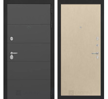 Входная дверь ART 05 - Венге светлый