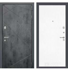 Входная дверь LOFT 07 - Белое дерево