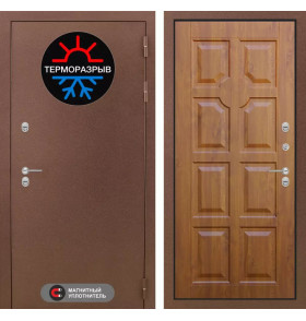 Входная дверь Термо Магнит 17 - Золотой дуб
