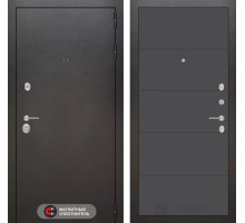 Входная дверь SILVER 13 - Графит софт