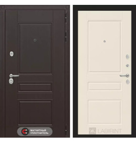 Входная дверь Мегаполис 03 - Крем софт