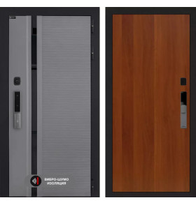 Входная дверь Пиано Смарт 2.0 панель 05 - Итальянский орех