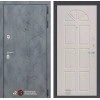 Входная дверь Бетон 15 - Алмон 25 | Современная декоративная MDF панель 10 мм с наличником, цвет 