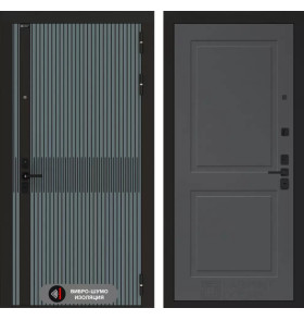 Входная дверь ISSIDA 11 - Графит софт