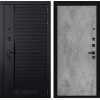 Входная дверь PIANO 24 - Бетон светлый | Декоративная MDF панель 10 мм с наличниками, цвет 