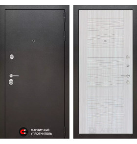 Входная дверь SILVER 06 - Сандал белый