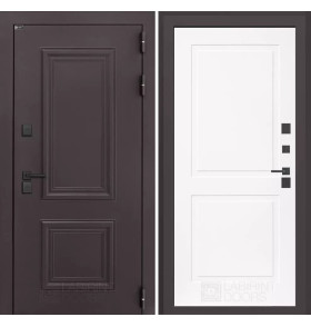 Входная дверь Полярис лайт 11 - Белый софт