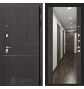 Входная дверь URBAN с Зеркалом Максимум - Венге