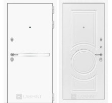 Входная дверь Лайн WHITE 23 - Белый софт