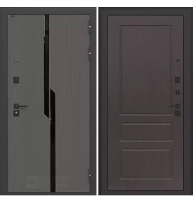 Входная дверь CARBON 03 - Орех премиум