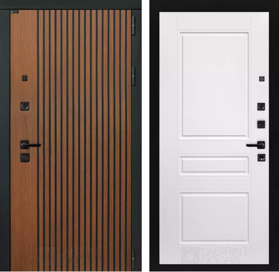 Входная дверь STORM 03 - Белый софт | Декоративная МДФ панель 10 мм в цвете 