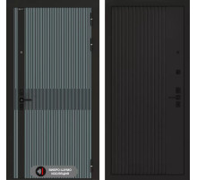 Входная дверь ISSIDA 29 - Черный кварц