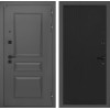 Входная дверь Орлеан 29 - Черный кварц | Металлическая отделка методом давления на полотне