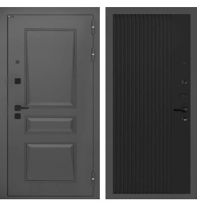 Входная дверь Орлеан 29 - Черный кварц