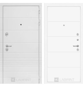 Входная дверь Трендо 13 - Белый софт