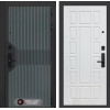 Входная дверь Смартлаб 12 - Белое дерево | Фрезерованная МДФ панель 10 мм, цвет 