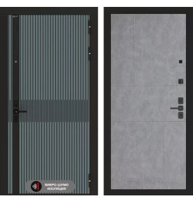 Входная дверь ISSIDA 21 - Бетон светлый