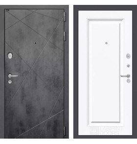 Входная дверь LOFT 27 - Эмаль RAL 9003