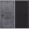 Входная дверь INFINITY 29 - Черный кварц | Современная MDF панель 10 мм с наличником, цвет 