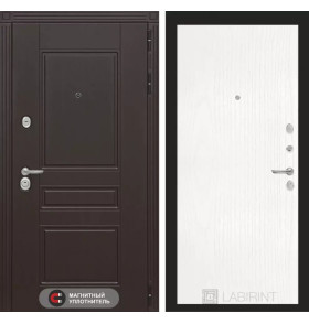 Входная дверь Мегаполис 07 - Белое дерево