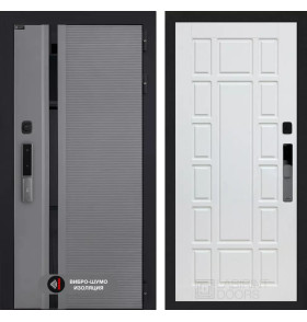 Входная дверь Пиано Смарт 2.0 панель 12 - Белое дерево