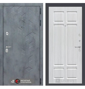 Входная дверь Бетон 08 - Кристалл вуд