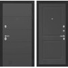 Входная дверь ART 11 - Графит софт | Современная декоративная MDF панель 10 мм, цвет 