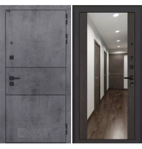 Входная дверь INFINITY с Зеркалом Максимум - Венге