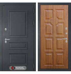 Входная дверь Атлантик 17 - Золотой дуб (Винорит)