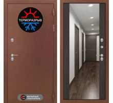 Входная дверь Термо Магнит с Зеркалом Максимум - Венге