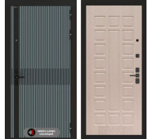 Входная дверь ISSIDA 04 - Беленый дуб