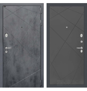 Входная дверь LOFT 24 - Графит софт
