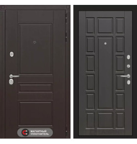 Входная дверь Мегаполис 12 - Венге