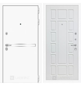 Входная дверь Лайн WHITE 12 - Белое дерево