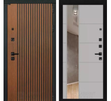 Входная дверь STORM с Зеркалом 19 -Грей софт