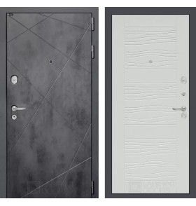 Входная дверь LOFT 06 - Белое дерево