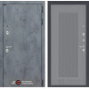 Входная дверь Бетон 30 - Серый рельеф софт | Современная декоративная MDF панель 10 мм с наличником, цвет 