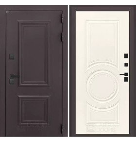 Входная дверь Полярис лайт 23 - Шампань софт