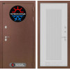 Входная дверь Термо Магнит 30 - Белый рельеф софт | Металл с 2-х слойным покрытием. 1 слой - цинкосодержащий грунт, 2 слой - покраска 
