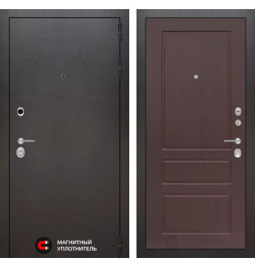 Входная дверь SILVER 03 - Орех премиум