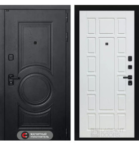 Входная дверь GRAND 12 - Белое дерево