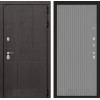 Входная дверь URBAN 29 - Серый рельеф софт | Стильная декоративная MDF панель 10 мм с наличником, цвет 