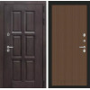 Входная дверь Лондон 29 - Дуб кантри темный | Влагостойкая MDF панель 16 мм с наличниками, цвет Винорит 
